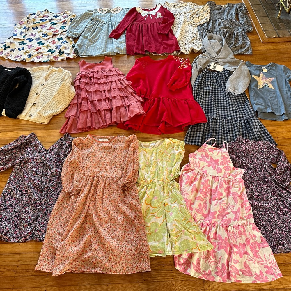 Girls Size 8-10 Bundle (17 pieces) Marc Jacobs, Mini Biden, H&M, Zara…